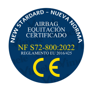 Logo homologacion chaleco airbag hipica vimele